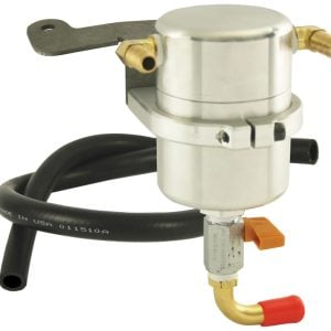 Moroso 05-10 Ford Mustang GT Air/Oil Separator Catch Can - Billet Aluminum