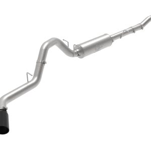 aFe Apollo GT Series 4in 409SS Cat-Back 20-21 GM 2500/3500HD V8-6.6L L8T - Black Tip