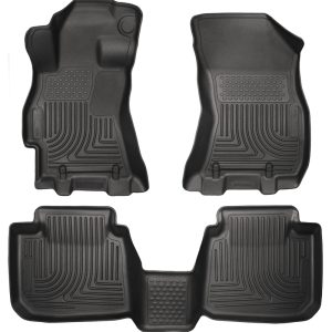 Husky Liners 2015 Subaru Legacy/Outback Weatherbeater Black Front & 2nd Seat Floor Liners