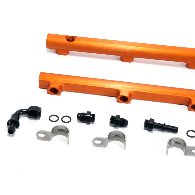 BBK 05-14 Dodge Hemi 5.7/6.1 High Flow Billet Aluminum Fuel Rail Kit (Non Trucks) - Image 4