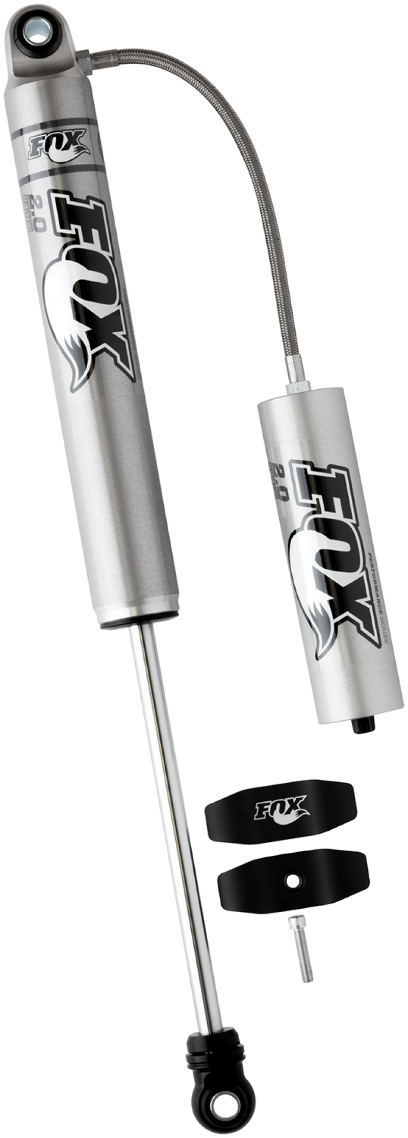 Fox 99+ Chevy HD 2.0 Performance Series 10.6in. Smooth Body Remote Res. Rear Shock / 0-1in. Lift - Image 8