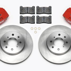 Wilwood DPHA Front Caliper & Rotor Kit Red Honda / Acura w/ 262mm OE Rotor