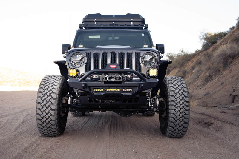 DV8 Offroad 18-23 Wrangler JL/Gladiator JT Spec Series Front Bumper - Image 4
