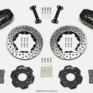 Wilwood Forged Dynalite Front Hat Kit 11.00in Drilled Integra/Civic w/Fac.240mm Rtr