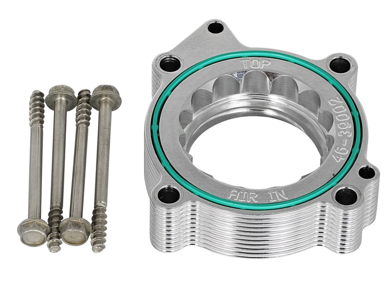 aFe Silver Bullet Throttle Body Spacers TBS Audi A4 (B8) 09-16 I4/2.0L Turbo - Image 2