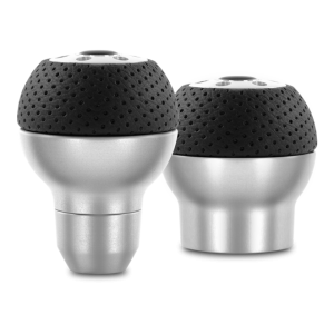 Momo Race Shift Knob - Aluminum, Black Airleather Insert