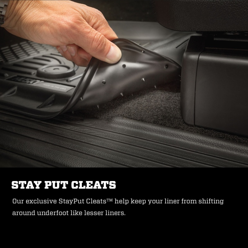 Husky Liners 20-21 Kia Telluride Weatherbeater 3rd Seat Floor Liner - Black - Image 10