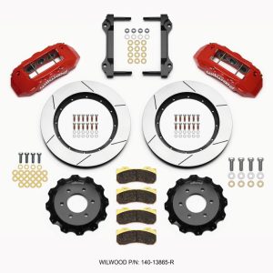 Wilwood TX6R Front Kit 15.50in Red 2010-Up Ford F150 (6 lug)