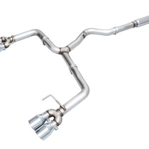 AWE Tuning 2022+ VB Subaru WRX Track Edition Exhaust - Chrome Silver Tips