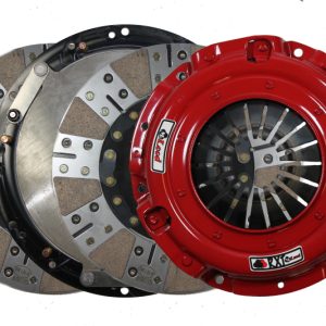 McLeod RXT Twin Disc Clutch Kit 2018 Ford Mustang RXT 1 x 23 Spline 0 Bal w/164T 8 Bolt AL Flywheel