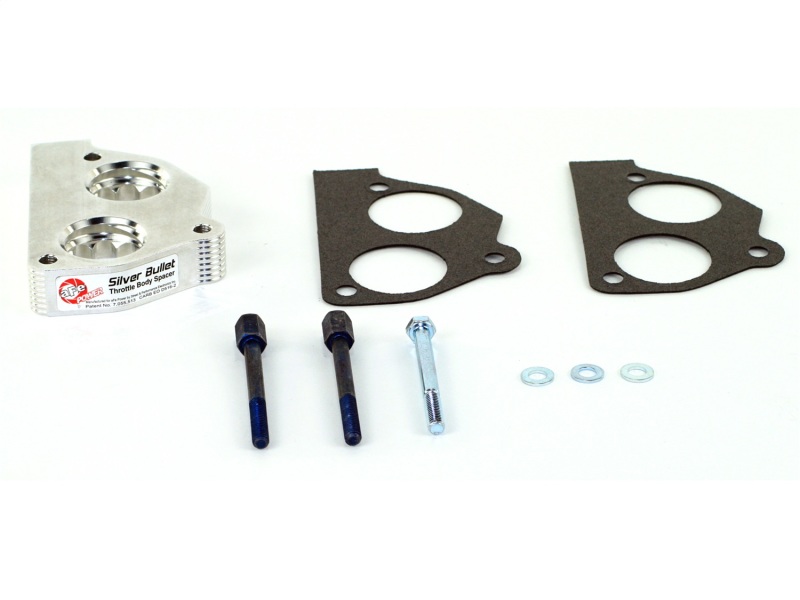 aFe Silver Bullet Throttle Body Spacers TBS GM C/K 1500/2500/3500 87-95 V6-4.3L V8-5.0/5.7L - Image 2