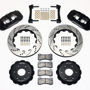 Wilwood AERO6 Front Truck Kit 14.25in Drilled 1999-2014 GM Truck/SUV 1500