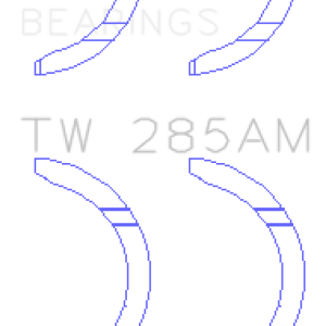 King Engine Bearings 94-01 Toyota 2.4L 2RZ-FE/2.7L 3RZ-FE Thrust Washer Set