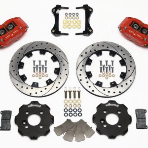 Wilwood Dynapro Radial Front Kit 12.19in Drilled Red Mini Cooper