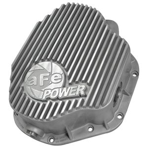 aFe Rear Differential Cover (Raw; Street Series); Dodge Diesel Trucks 94-02 L6-5.9L (td)