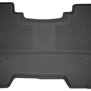 Husky Liners 2019 Ram 1500 CC WeatherBeater 2nd Seat Floor Liners Black (W/O Factory Storage Box)