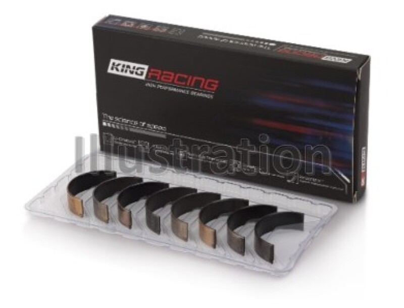 King Engine Bearings Mitsubishi 4B11T EVO X 2007+ (Size STD) Performance Rod Bearing Set - Image 5