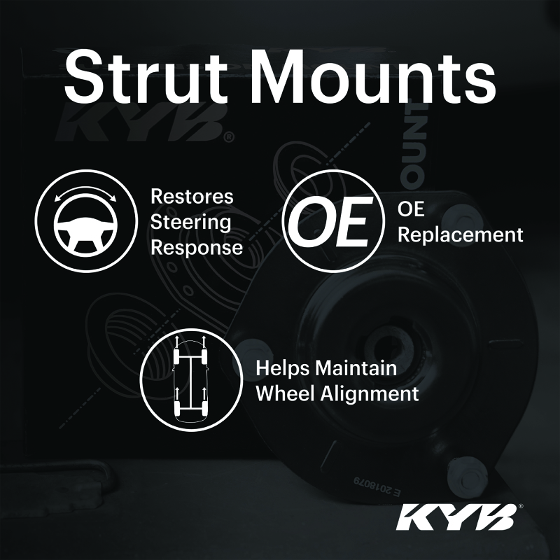 KYB Shocks & Struts Strut Mount Front 14-17 Mazda 3 / Mazda 6 - Image 4