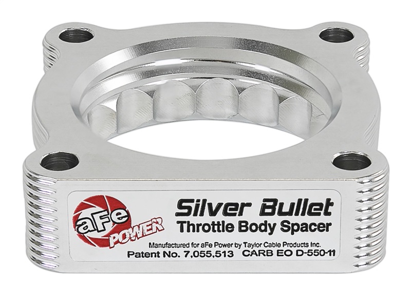 aFe Silver Bullet Throttle Body Spacers TBS Toyota Tacoma 05-11 V6-4.0L - Image 5