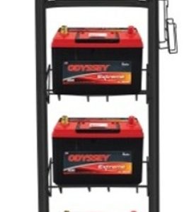 Odyssey Battery 4-Battery Display Rack (1 Wide x 4 High)