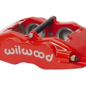 Wilwood Caliper - FSLI4 - Red 1.62in Piston 1.25in Rotor