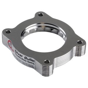 aFe 07-13 Chevrolet Silverado 1500/GMC Sierra 1500 Silver Bullet Throttle Body Spacer - Silver