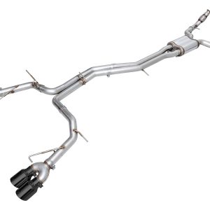 AWE Tuning 19-23 Audi C8 S6/S7 2.9T V6 AWD Track Edition Exhaust - Diamond Black Tips
