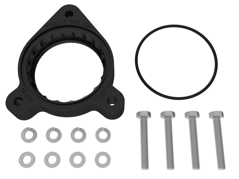 aFe Silver Bullet Throttle Body Spacer 19-21 Toyota Corolla L4 2.0L - Black - Image 5