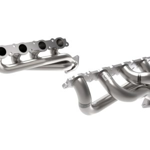 aFe Twisted Steel 1-7/8in 304 SS Headers 20-21 Ford F-250/F-350 V8-7.3L