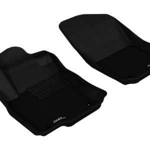 3D MAXpider 2012-2018 Mercedes-Benz GLE-Class/GLS-Class/ML-Class Kagu 1st Row Floormat - Black