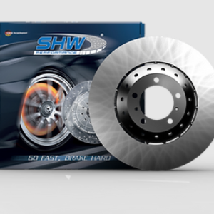SHW 12-18 Audi A8 Quattro L Front Smooth Lightweight Brake Rotor (4H0615301AL)