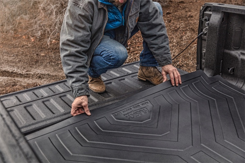 Husky Liners 09-18 Dodge RAM 1500 / 19-20 RAM 1500 Classic 67.4 Bed No Ram Box Heavy Duty Bed Mat - Image 7