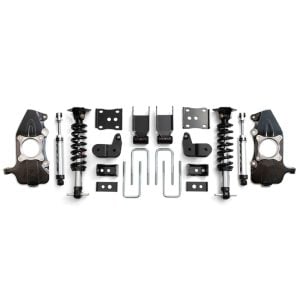 QA1 21-25 Ford F150 2WD Single Adjustable Lowering Kit w/ Spindles - 3.5-5.5in