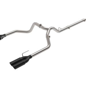 aFe 23-24 GM Trucks L6-3.0L (td) LZ0 Vulcan Series 3in 304 SS DPF-Back Exhaust System w/ Black Tip