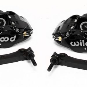 Wilwood Narrow Superlite 4R Rear Caliper & Bracket Kit - Black 97-13 C5/C6 Corvette w/ OEM Rotors