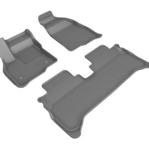 3D MAXpider Chevrolet Bolt EUV 2022-2022 Kagu Gray Row 1 Row 2