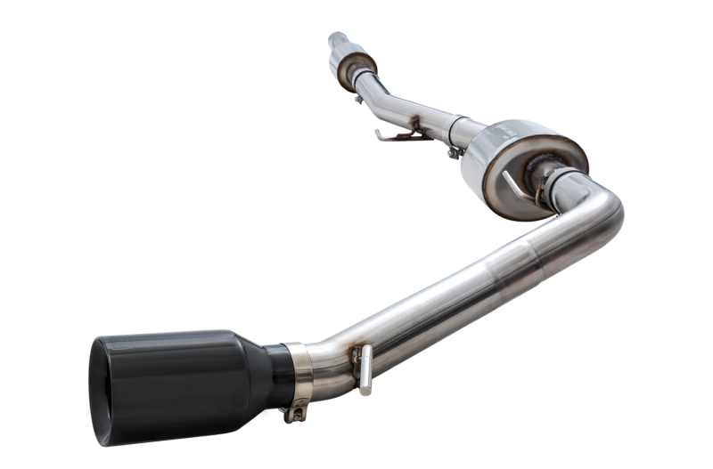 AWE Tuning 20-21 Jeep Gladiator JT 3.6L Tread Edition Cat-Back Single Side Exhaust - Diamond Blk Ti - Image 3