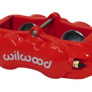 Wilwood Caliper-D8-4 Front Red 1.88in Pistons 1.25 Disc