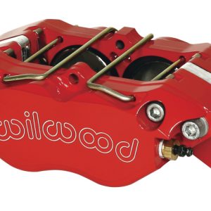 Wilwood Caliper-Dynapro 5.25in Mount - Red 1.75in Pistons .81in Disc