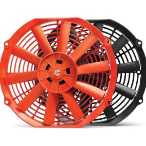 BLOX Racing 12inch Electric Slim Fan - Red