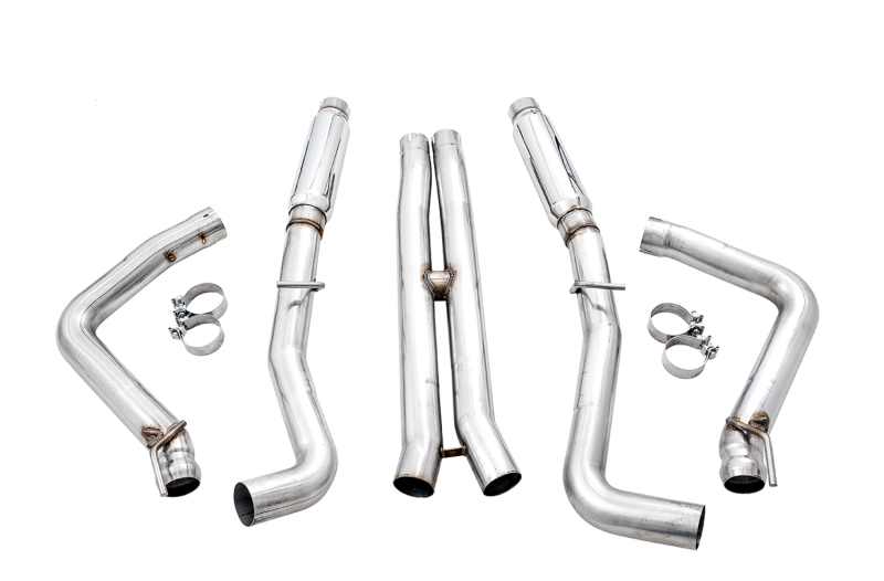 AWE Tuning 2015+ Dodge Challenger 6.4L/6.2L Supercharged Track Edition Exhaust - Use Stock Tips - Image 2