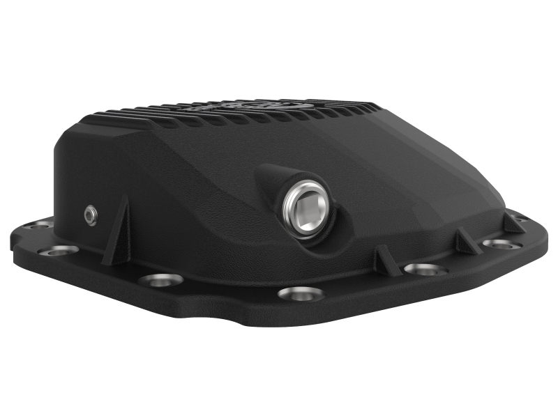 aFe Pro Series Rear Differential Cover Black w/ Fins 15-19 Ford F-150 (w/ Super 8.8 Rear Axles) - Image 4