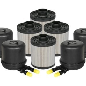 aFe Pro GUARD D2 Fuel Filter 11-17 Ford Diesel Trucks V8 6.7L (td) (4 Pack)