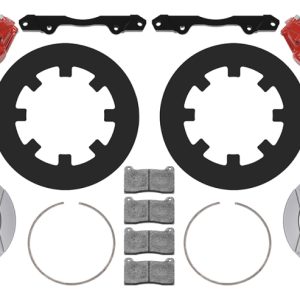 Wilwood 2014+ Polaris RZR XP 1000 Front Kit 11.25in - Red