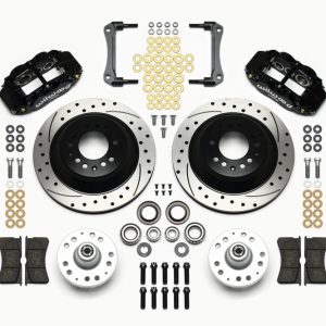 Wilwood Narrow Superlite 6R Front Hub & 1PC Rtr Kit 12.88in Drilled 79-81 Camaro