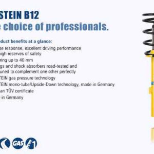 Bilstein B12 2003 Volkswagen Beetle Cabrio Front and Rear Suspension Kit