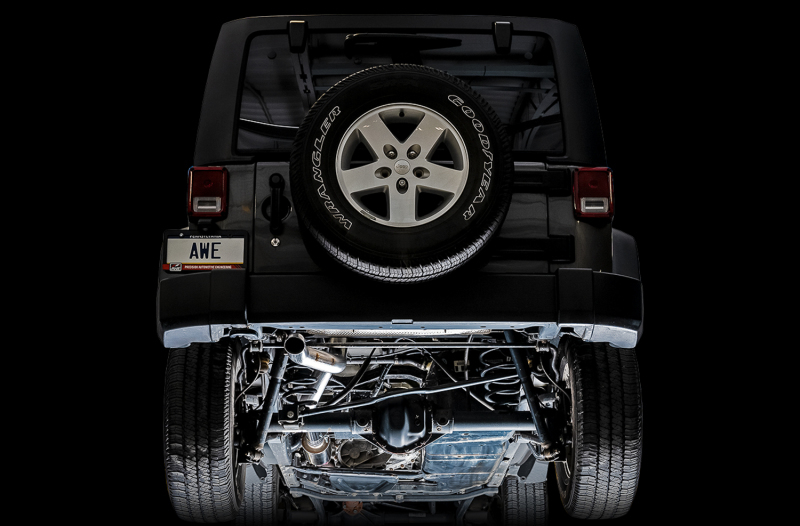 AWE Tuning 20-21 Jeep Gladiator JT 3.6L Trail Edition Cat-Back Exhaust - Image 7