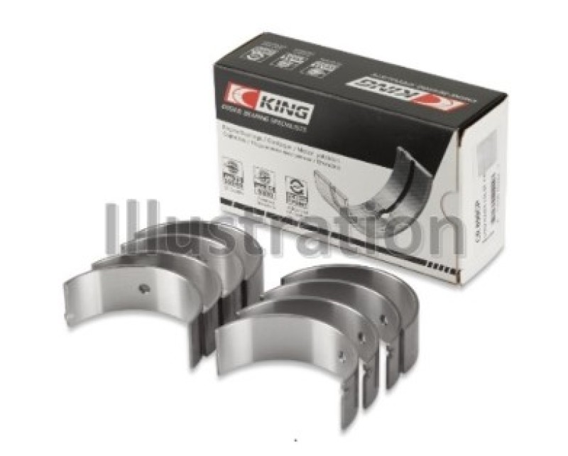 King Engine Bearings Mitsubishi 4G52 Connecting Rod Bearing Set - Image 4