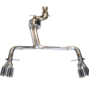 AWE Tuning Audi B8.5 S5 3.0T Track Edition Exhaust - Chrome Silver Tips (90mm)