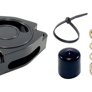 Torque Solution Blow Off BOV Sound Plate (Black) 14+ Kia Forte Koup Turbo